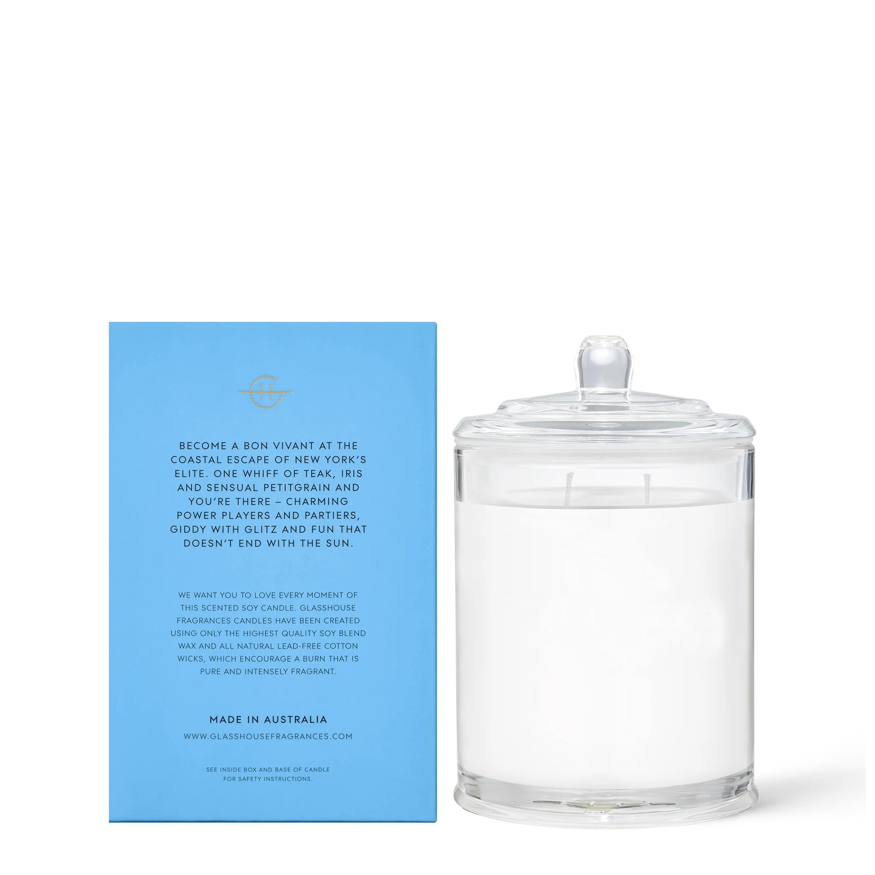 An image of Glasshouse The Hamptons Candle 13.4 oz