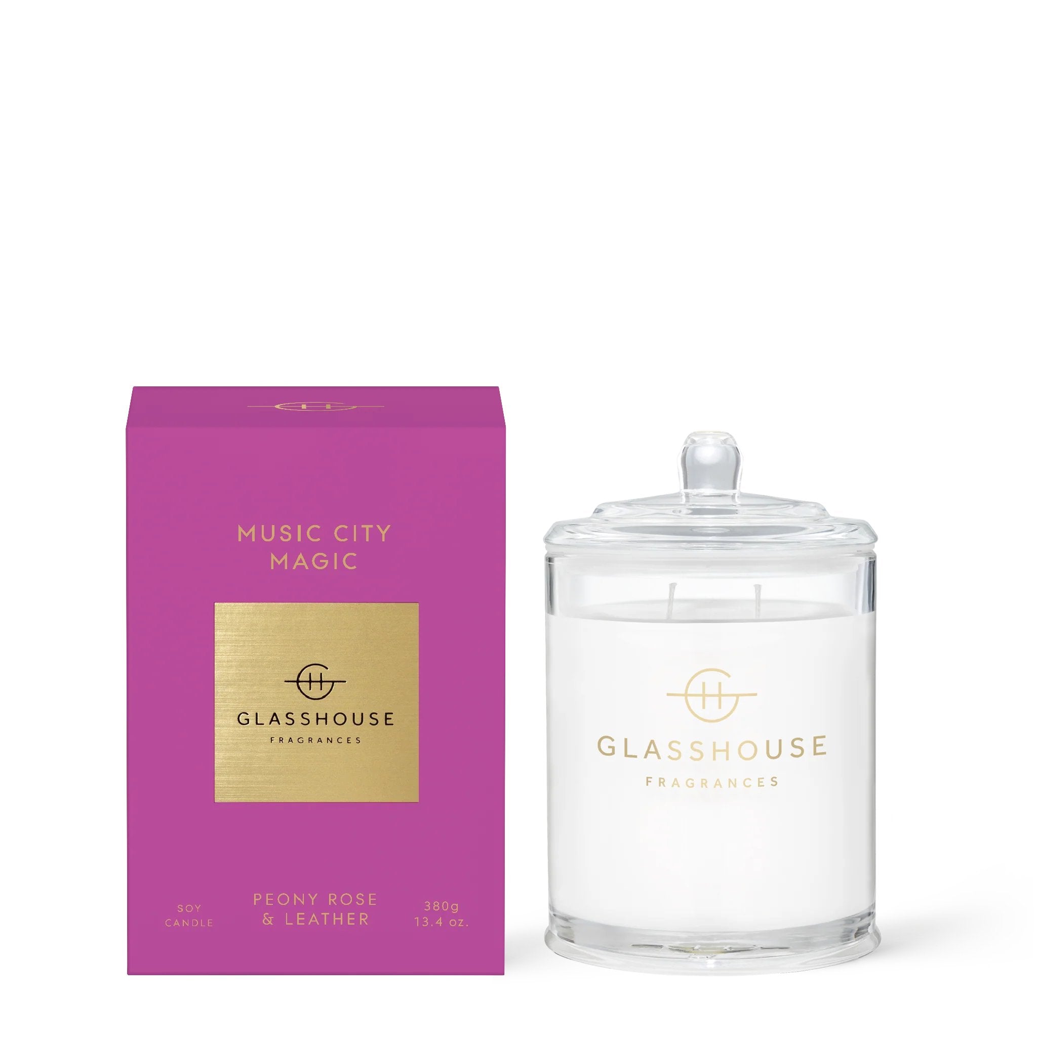 Glasshouse Music City Magic Candle 13.4 oz