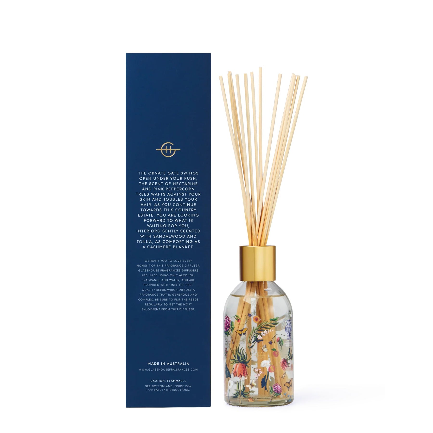 An image of Glasshouse Country Couture Fragrance Diffuser 8.7 fl oz