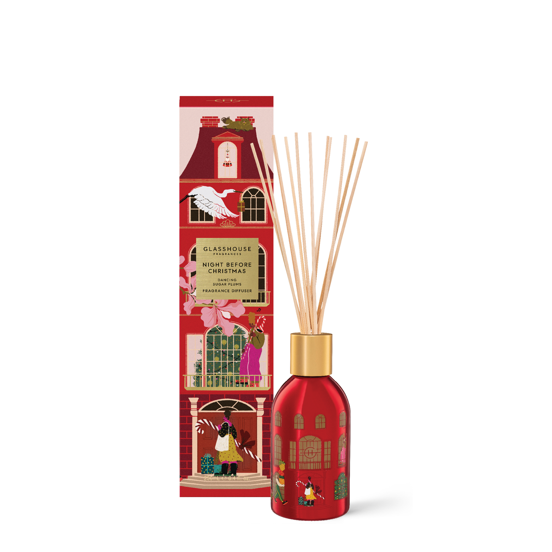 An image of Glasshouse Night Before Christmas Diffuser 8.4 fl oz