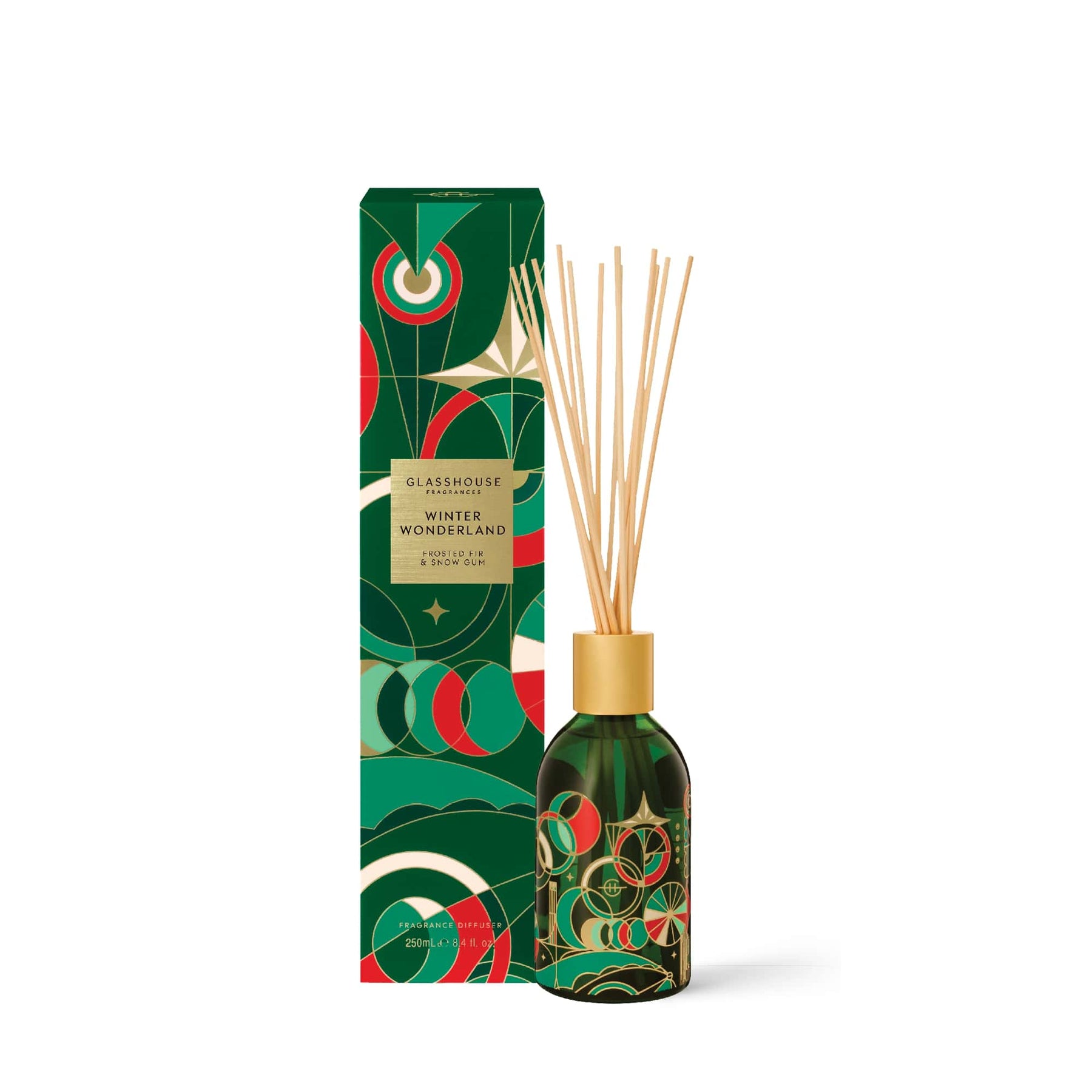 An image of Glasshouse Winter Wonderland Diffuser 8.4 fl oz