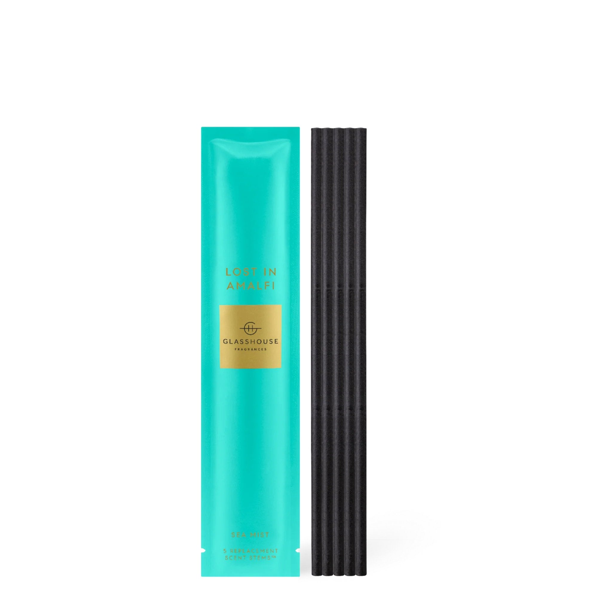 Glasshouse Lost in Amalfi Replacement Scent Stems