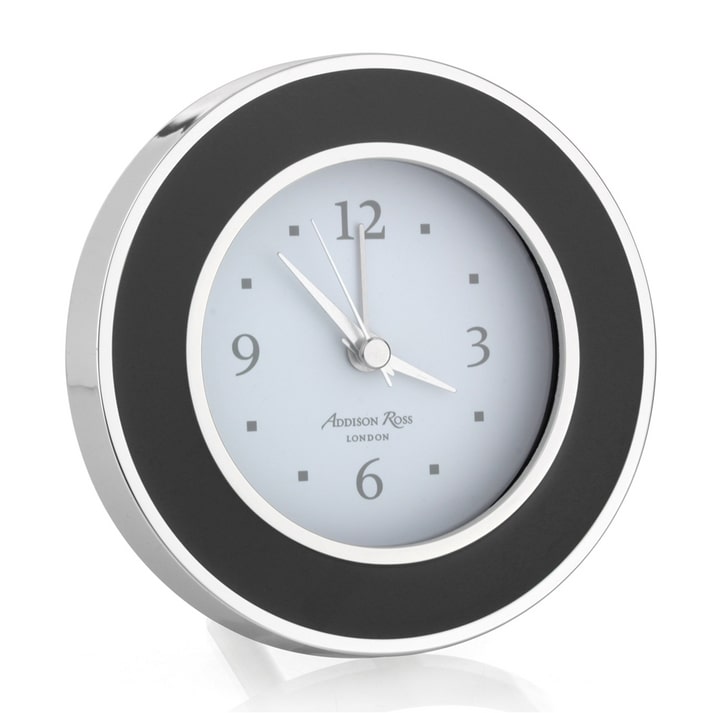 An image of Addison Ross Round Enamel Alarm Clock - Parent (Not for Sale)