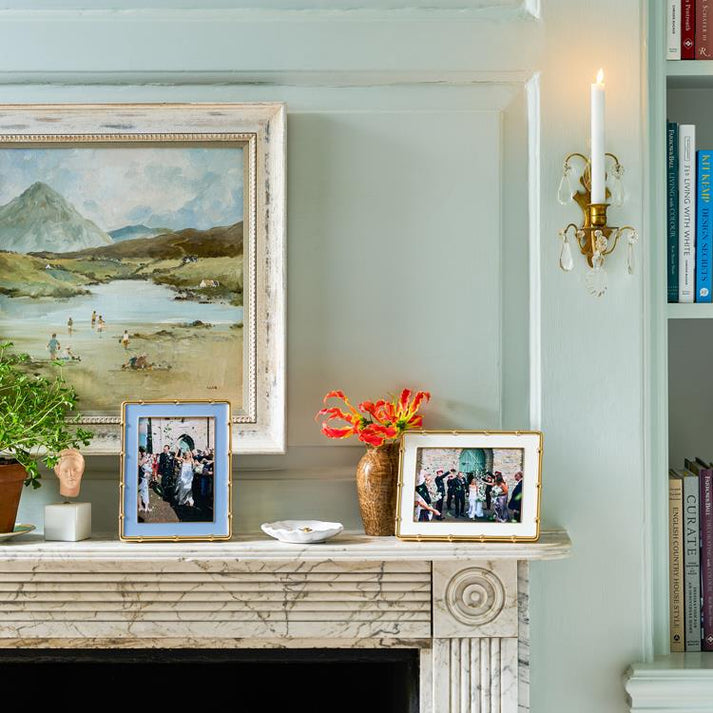 An image of Addison Ross Gold Plate Bamboo Frame