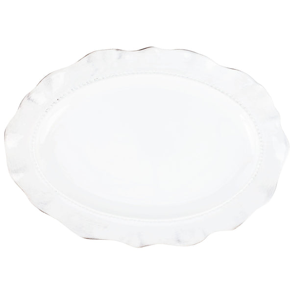 Vietri Giorno Ash Oval Platter
