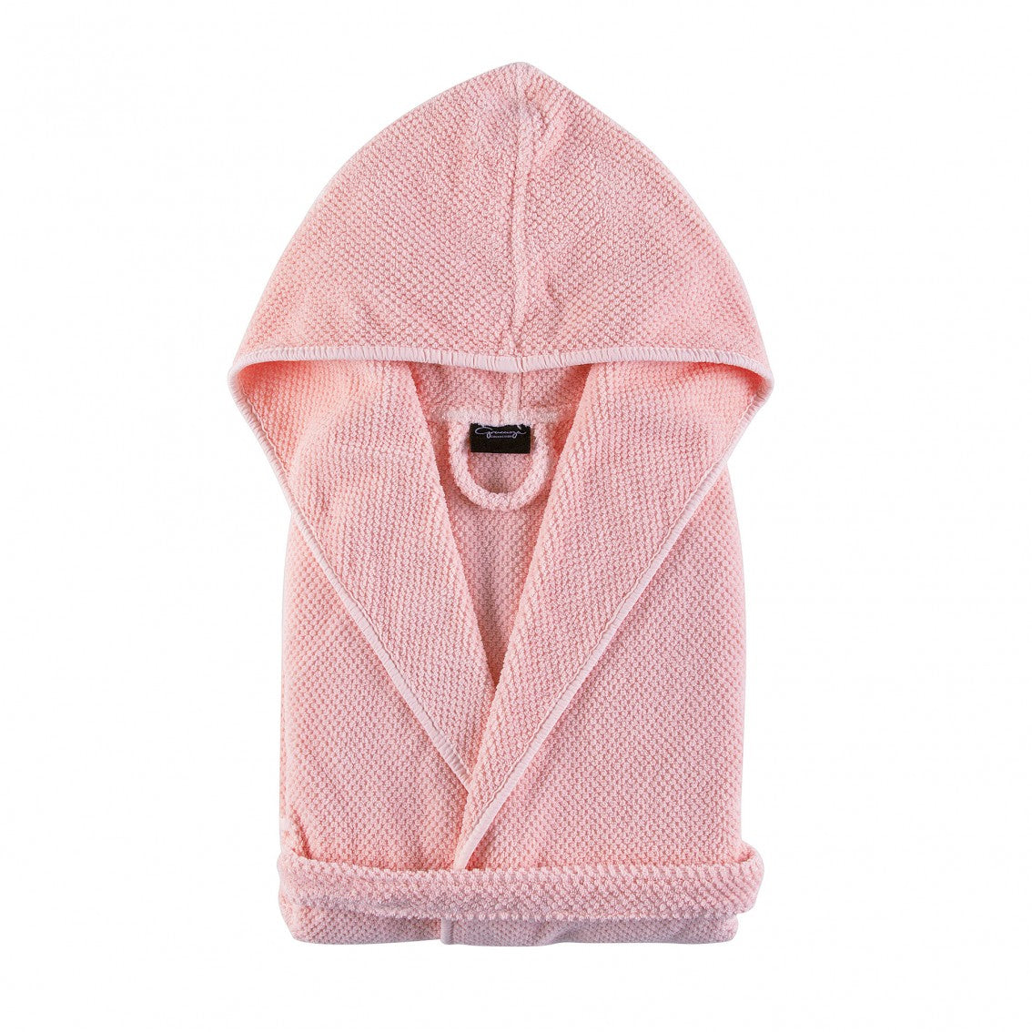 An image of Graccioza Bee Waffle Kids Hooded Bathrobe