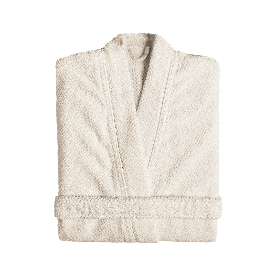 An image of Graccioza Bee Waffle Kimono Bathrobe