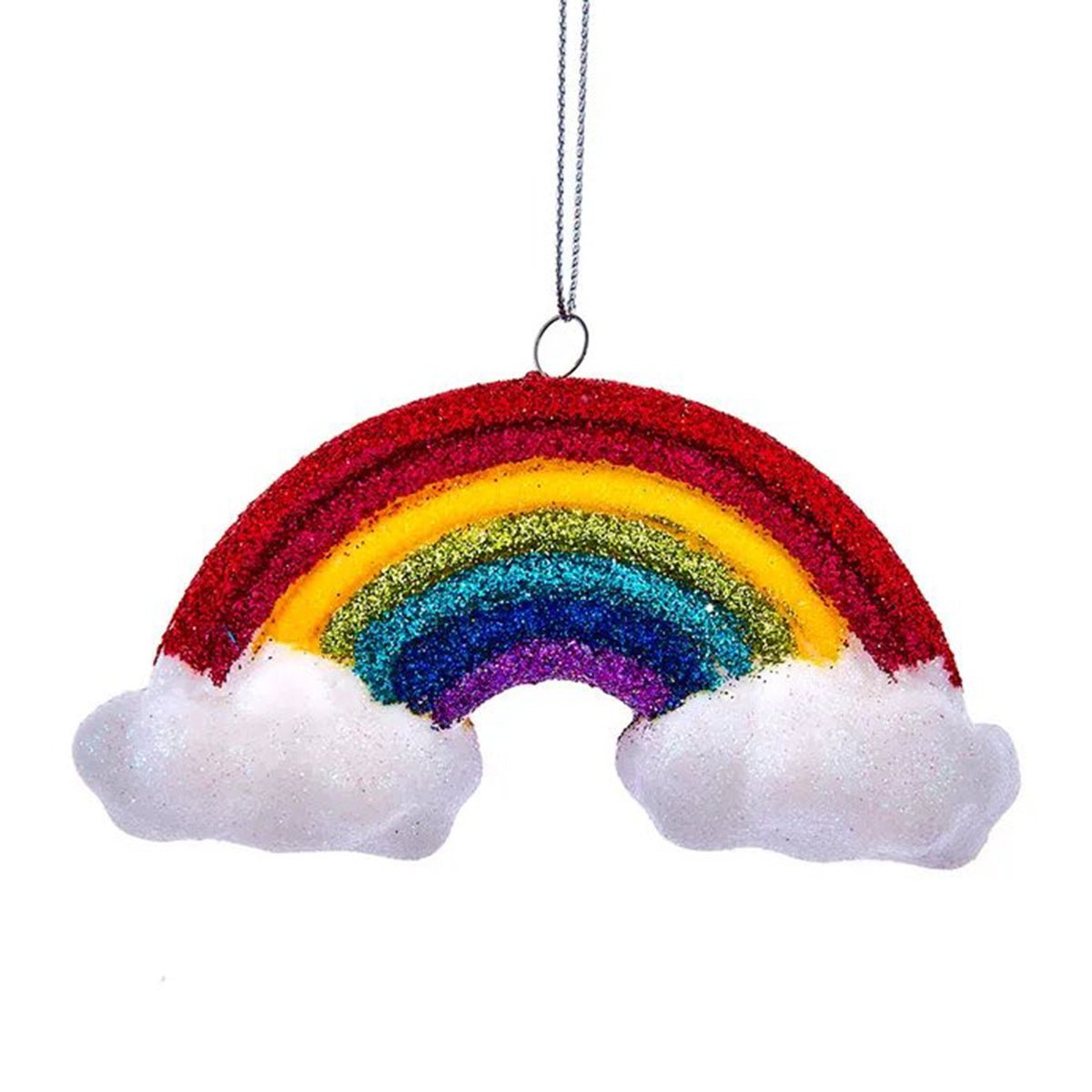 Kurt Adler Plastic Rainbow Ornament
