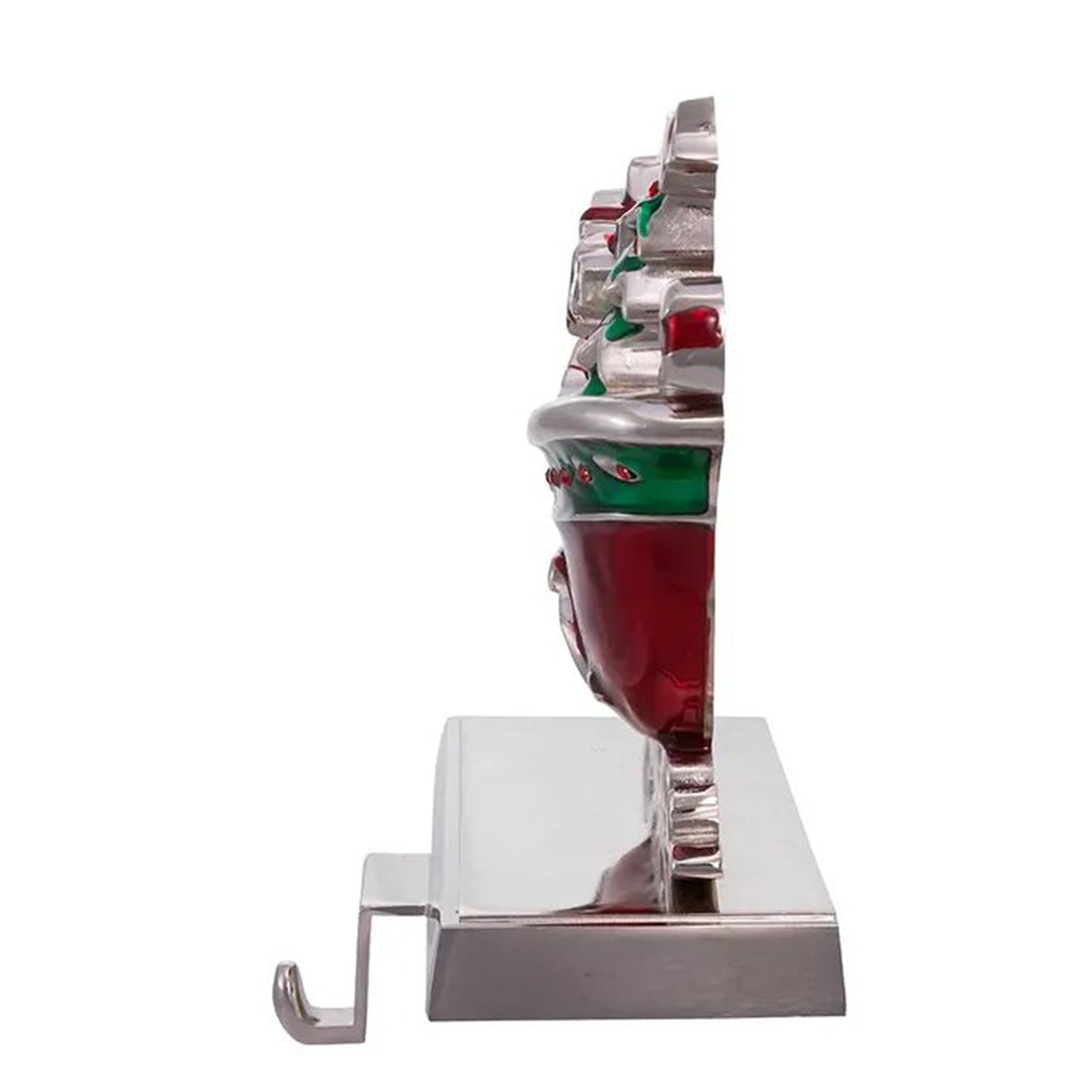 An image of Kurt Adler 7.3" Metal Sleigh Stocking Holder