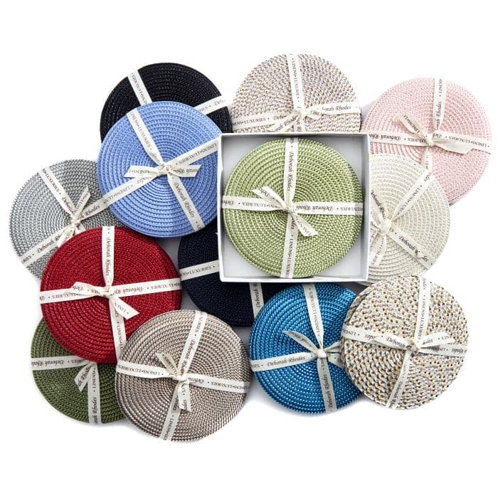 Deborah Rhodes Round Coasters - Set of 4