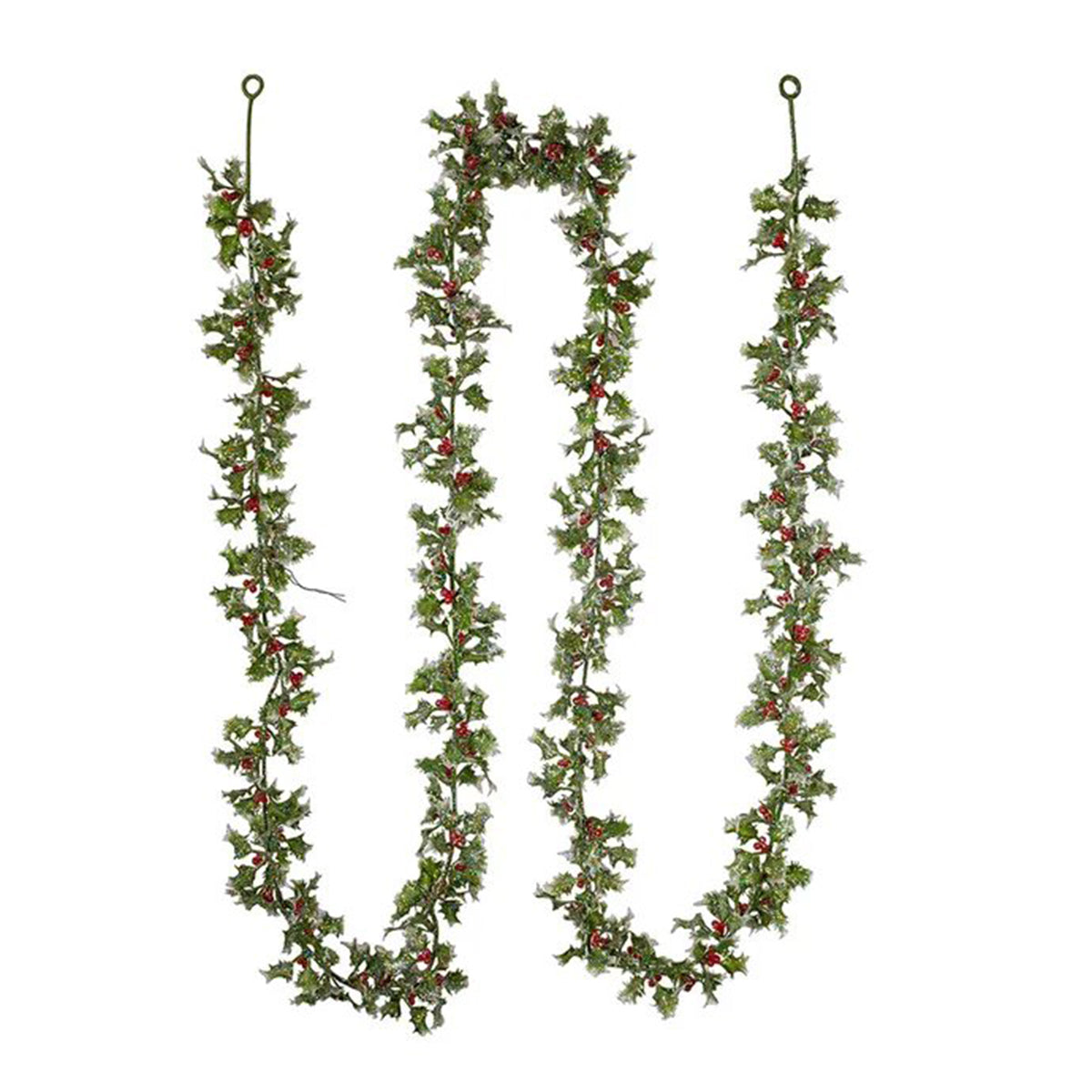 Kurt Adler Un-Lit Holly Garland