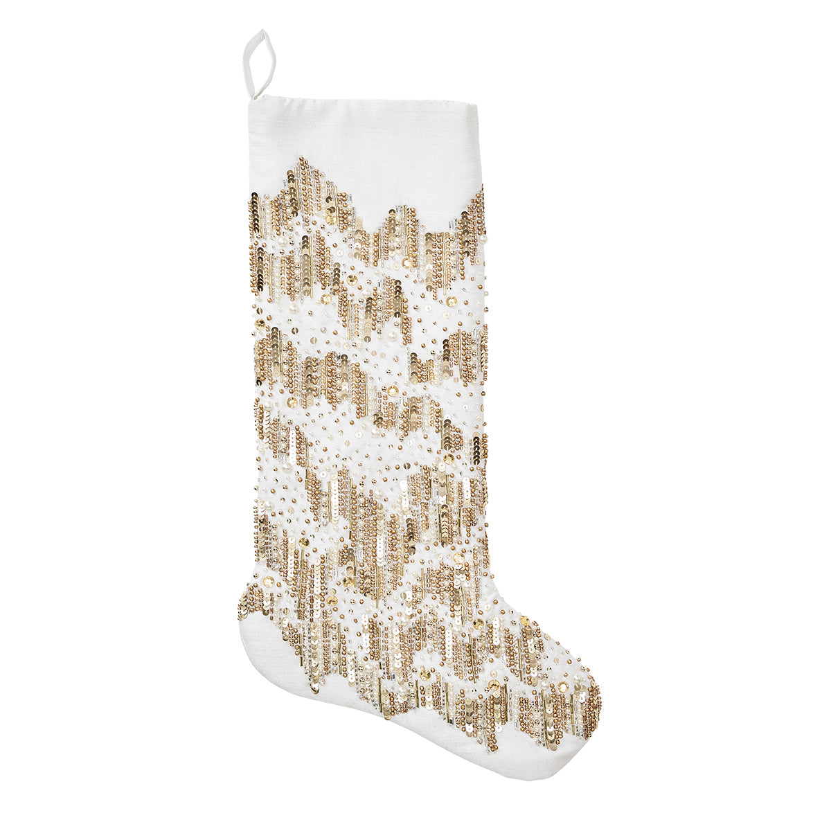 An image of Kim Seybert Winter Spray Stocking
