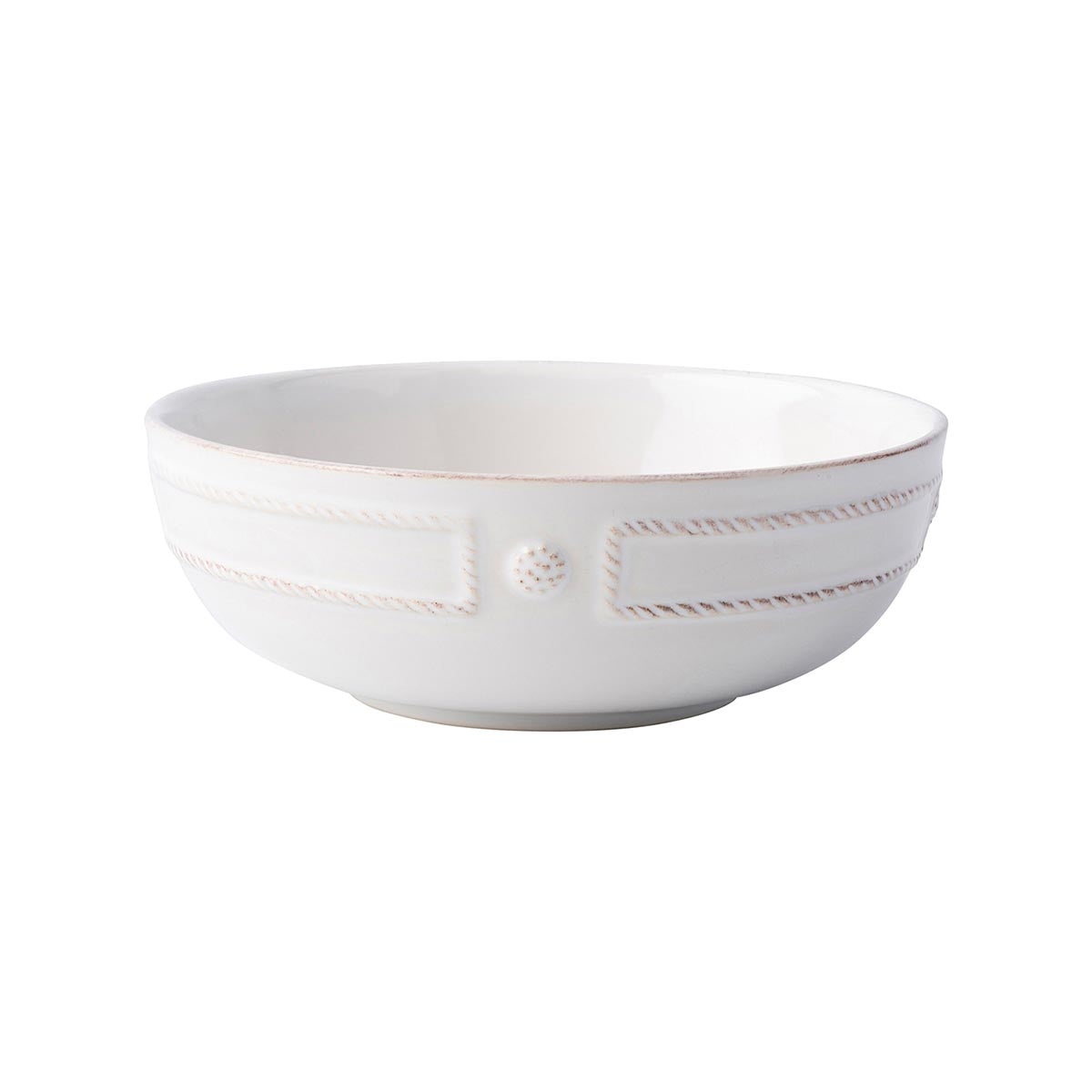 Juliska Berry & Thread French Panel Coupe Bowl - White wash