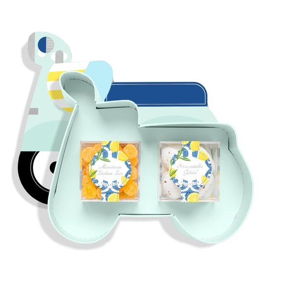 Sugarfina La Dolce Vita Italian Scooter 2-Piece Candy Bento Box