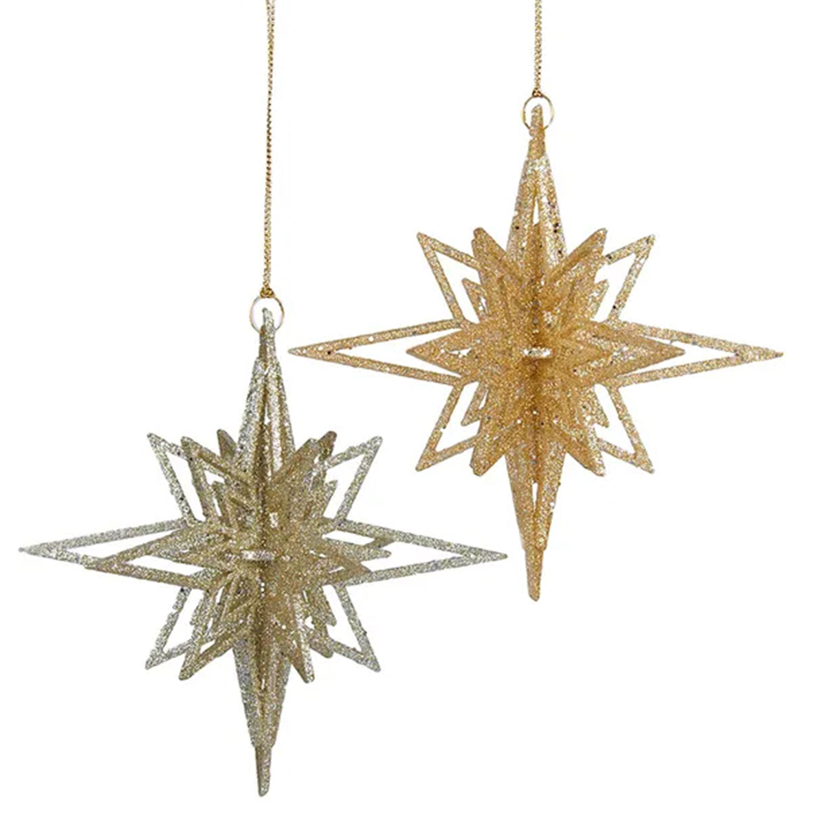 Kurt Adler Nordic Starburst Ornament