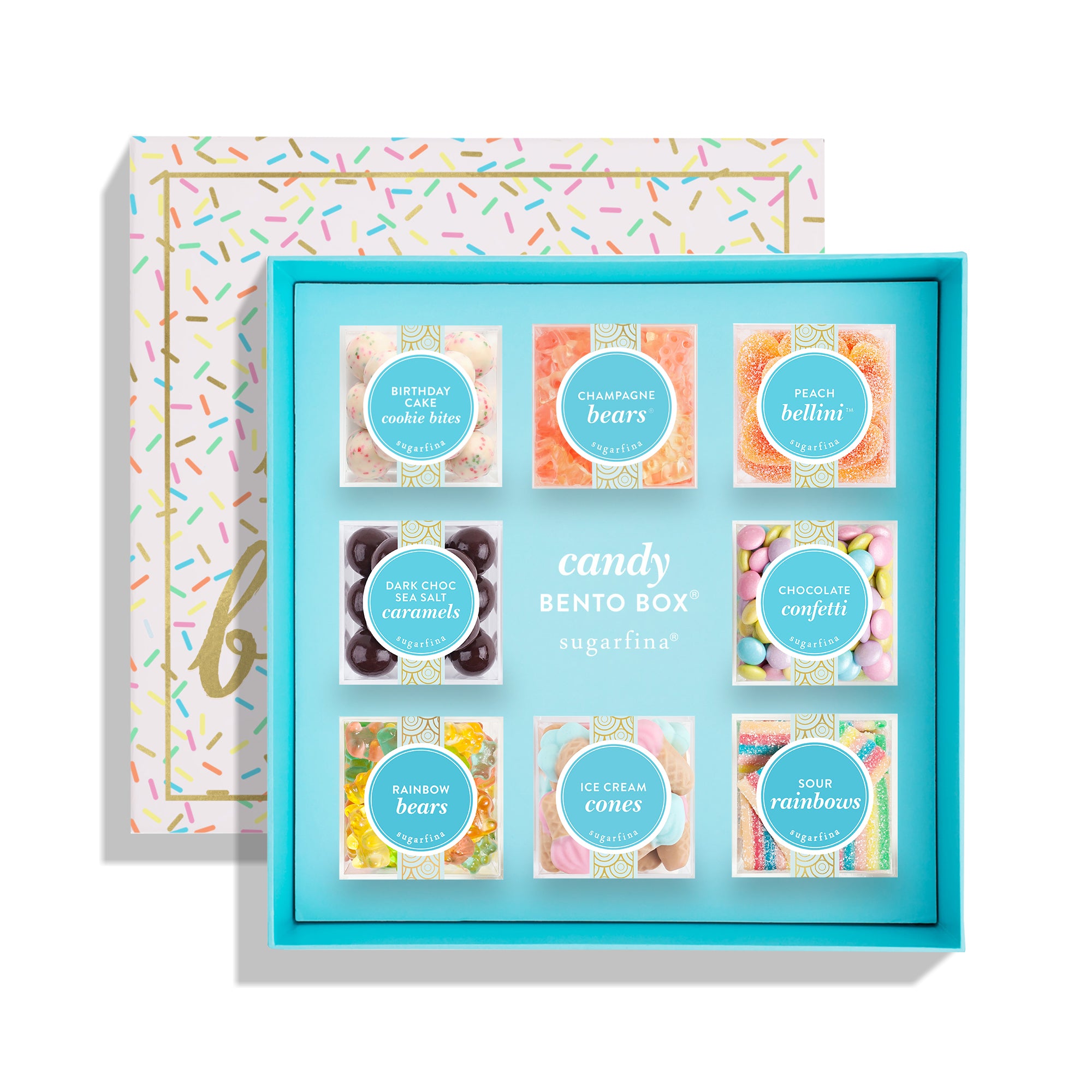 Sugarfina Happy Birthday 8-Piece Candy Bento Box
