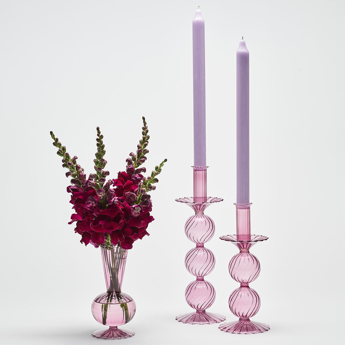 An image of Kim Seybert Bella Candlestick Set of 2