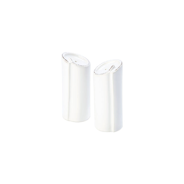 Vietri Lastra White Salt and Pepper