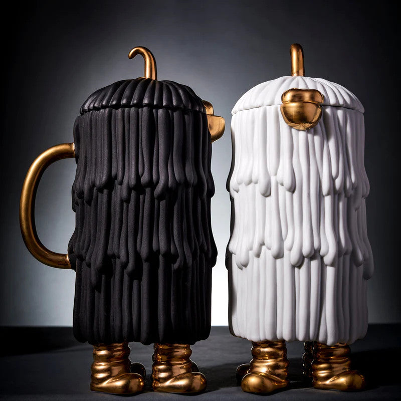 An image of L'Objet Haas Brothers Collection Djuna Coffee + Tea Pot