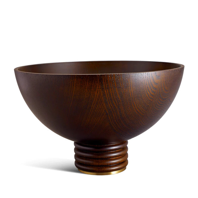 An image of L'Objet Smoked Ash Alhambra Bowl