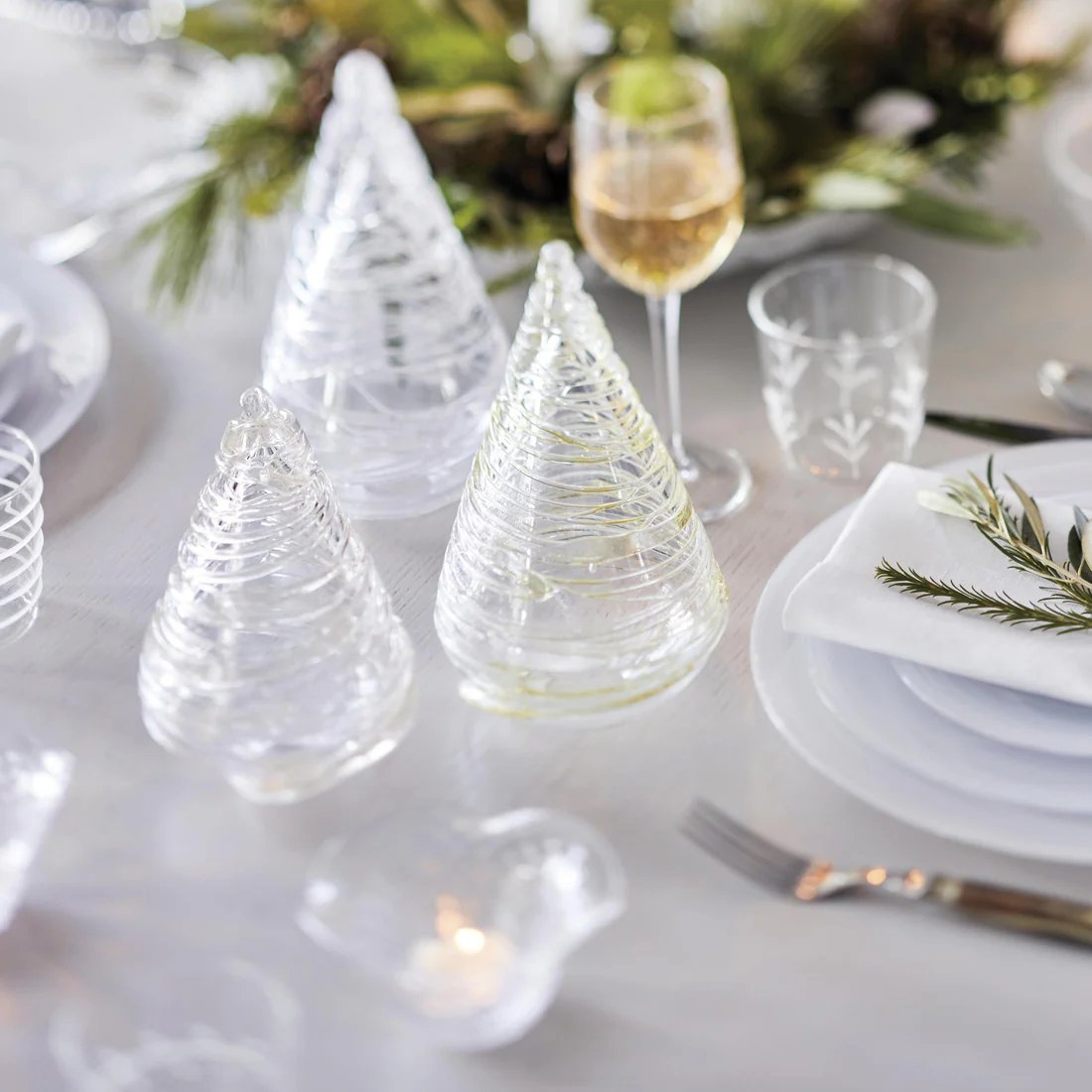 Mariposa Swirl Glass Tree