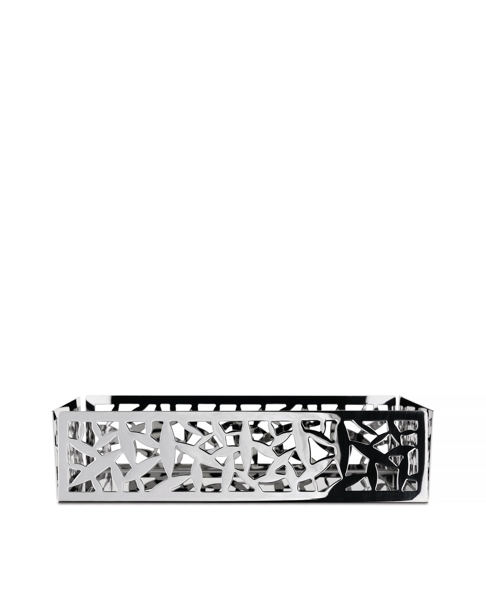 An image of Alessi Marta Sansoni Cactus! Flat Stainless Steel Napkin Holder
