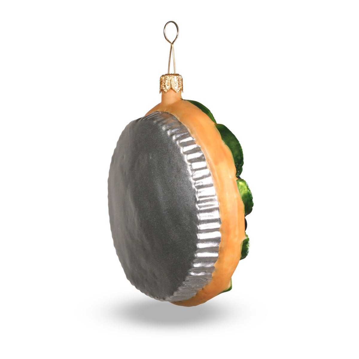 Winter Street Blueberry Green Pineapple Tart Ornament