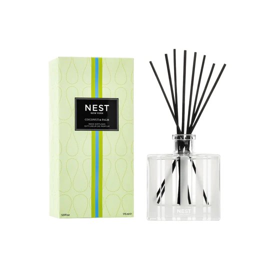 An image of Nest Fragrances Coconut & Palm Reed Diffuser 5.9 fl oz