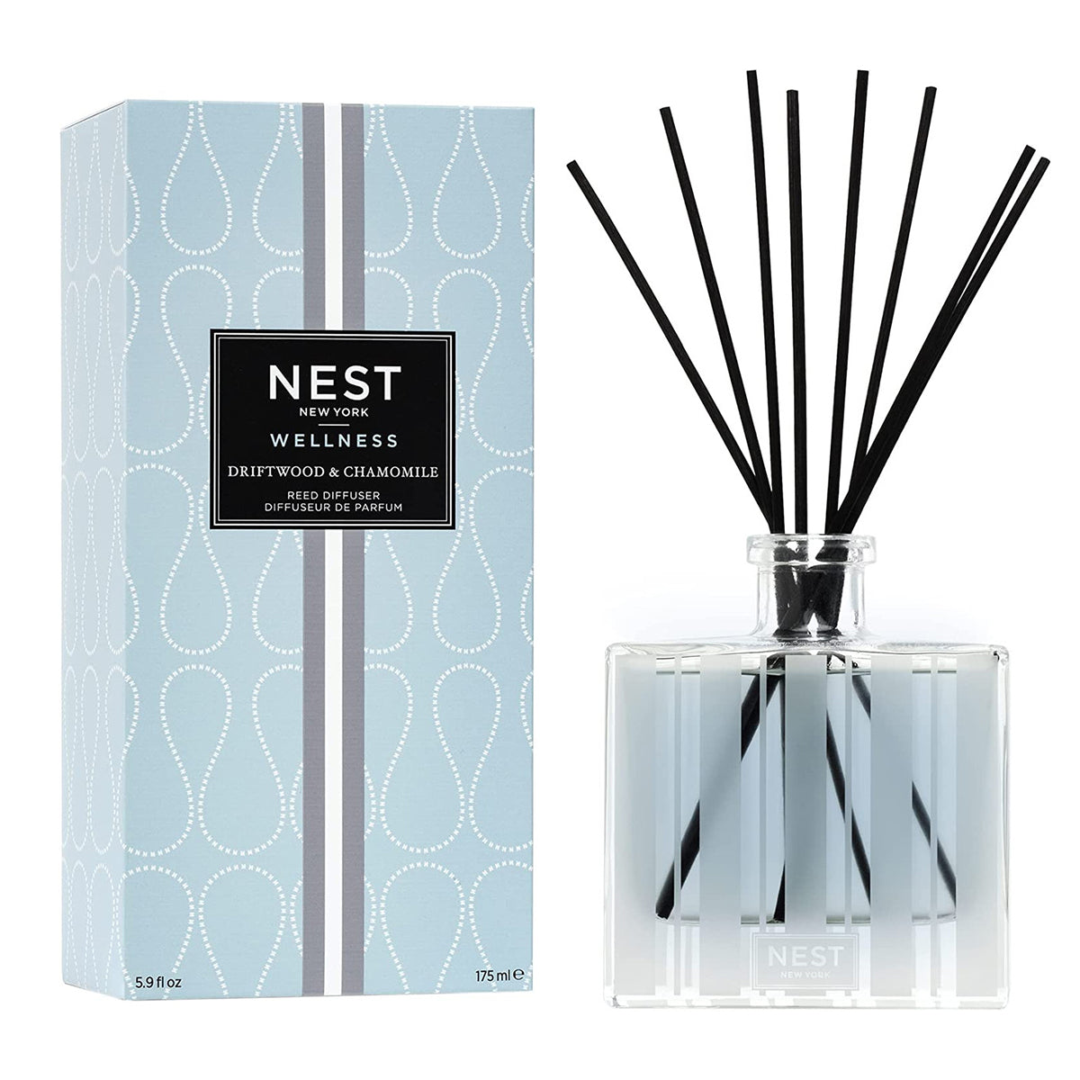 An image of Nest Fragrances Driftwood & Chamomile Reed Diffuser 5.9 fl oz