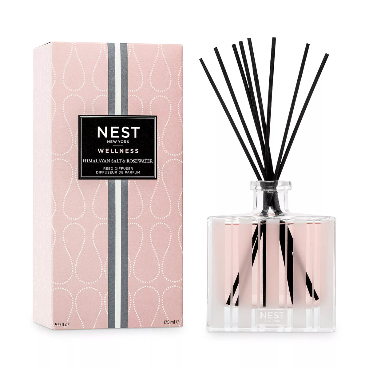 An image of Nest Fragrances Himalayan Salt & Rosewater Reed Diffuser 5.9 fl oz