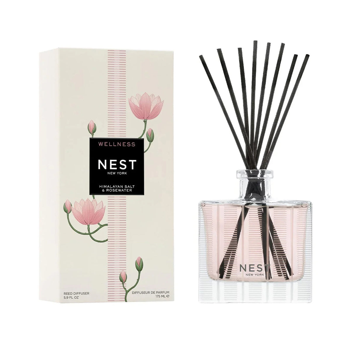 Nest Fragrances Himalayan Salt & Rosewater Reed Diffuser 5.9 fl oz