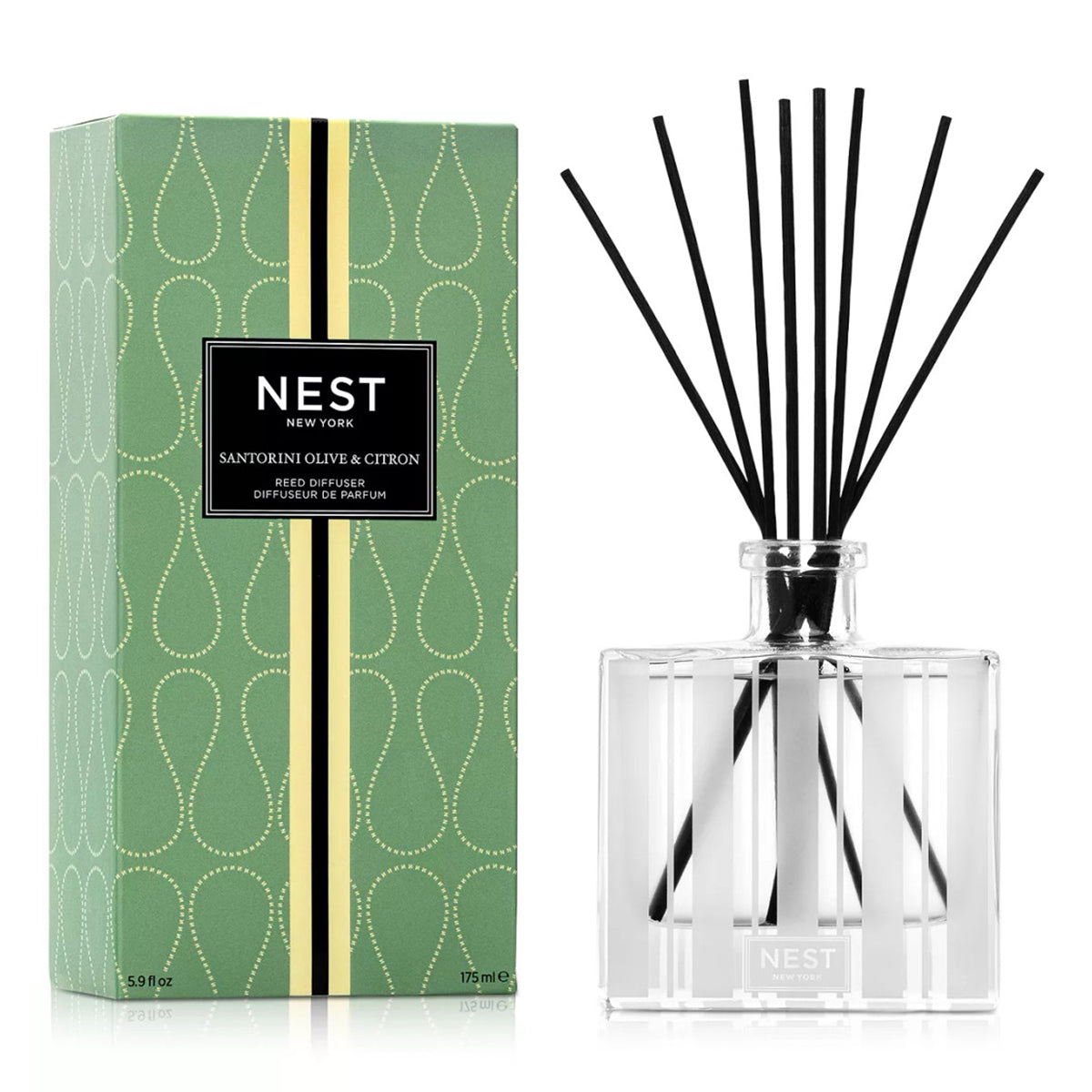Nest Fragrances Santorini Olive & Citron Reed Diffuser 5.9 fl oz