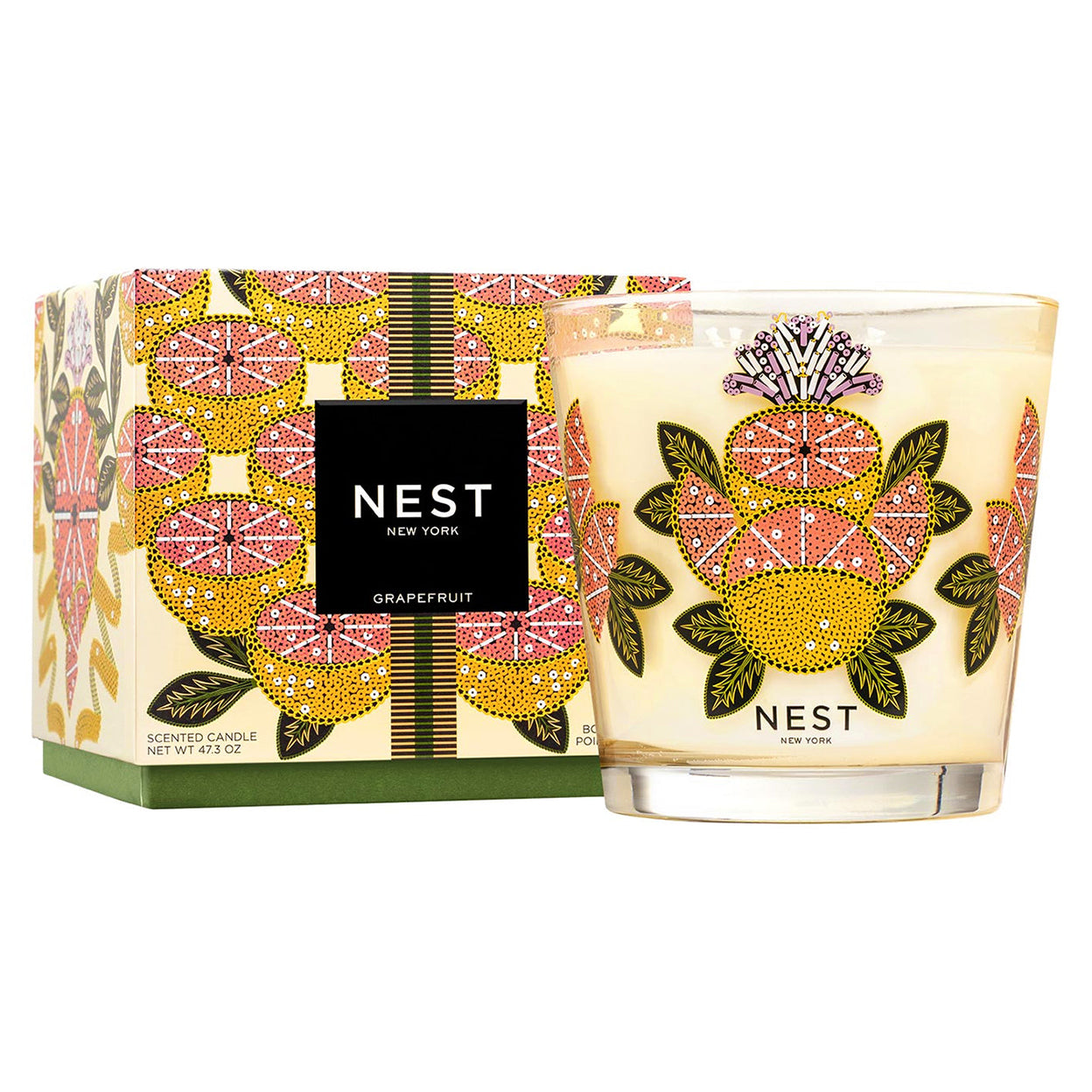 Nest Fragrances Grapefruit Decorative Luxury Candle 47.3 oz