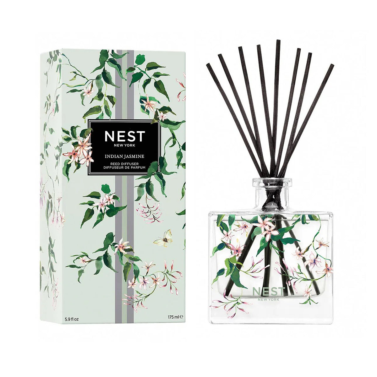 Nest Fragrances Indian Jasmine Reed Diffuser 5.9 oz