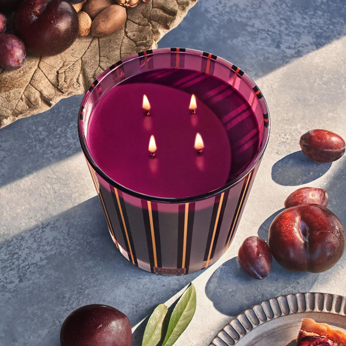 An image of Nest Fragrances Autumn Plum Luxury Candle 47.3 oz