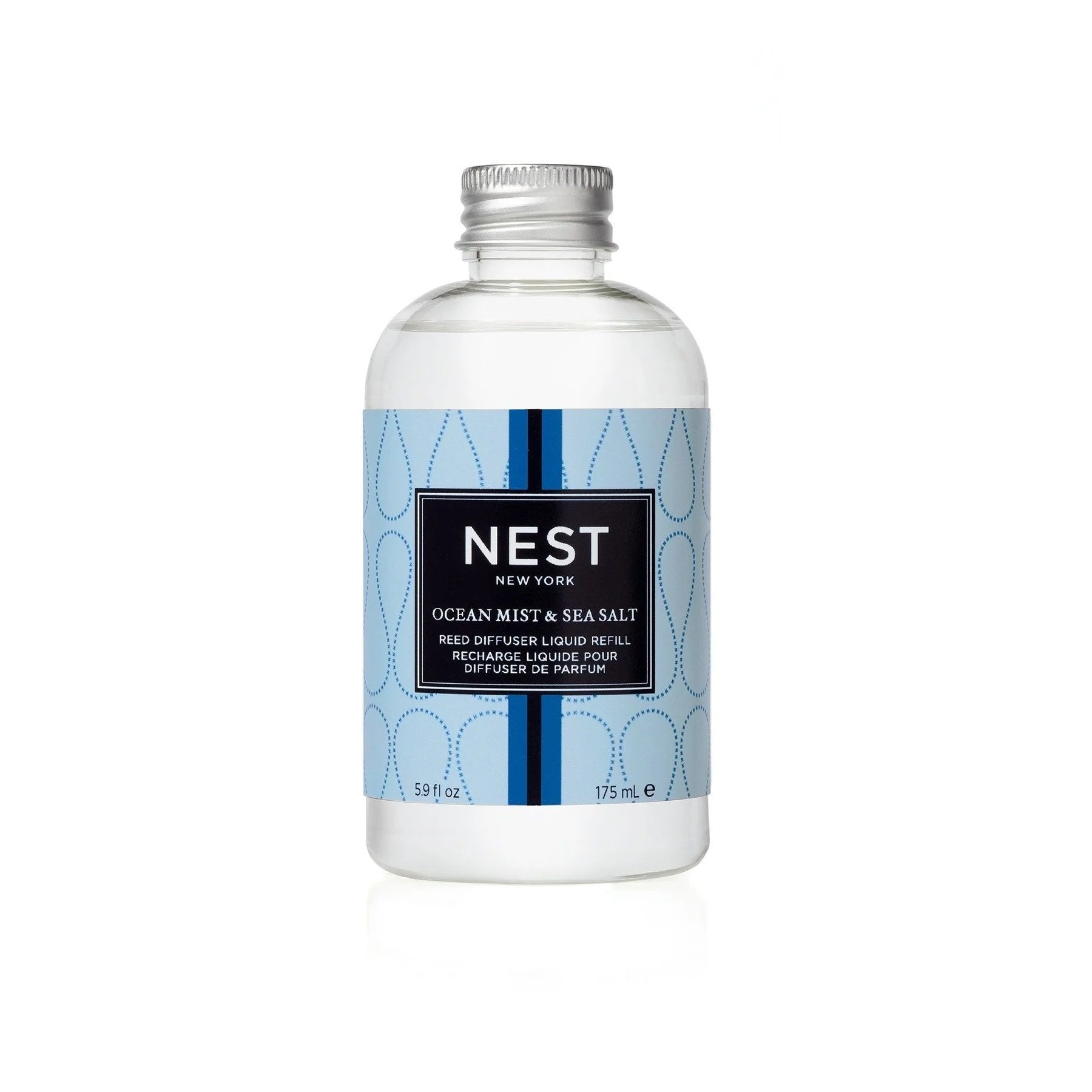 An image of Nest Fragrances Ocean Mist & Sea Salt Reed Diffuser Refill 5.9 fl oz