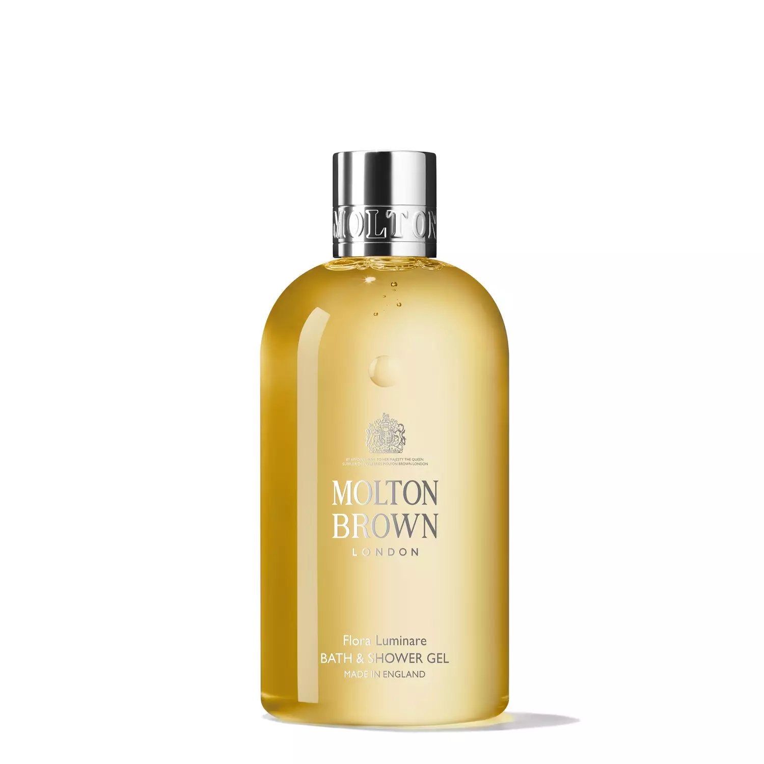 An image of Molton Brown Flora Luminare Bath & Shower Gel 10 fl oz
