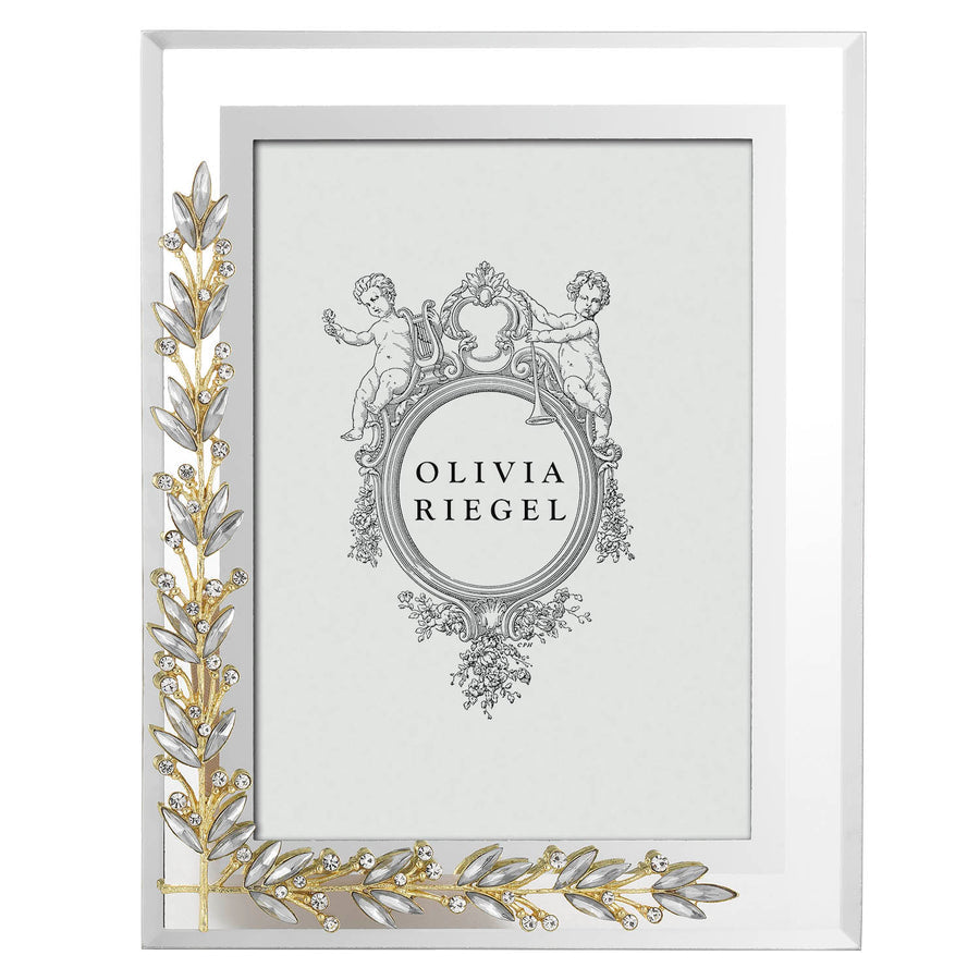 An image of Olivia Riegel Gold & Silver Laurel Frame