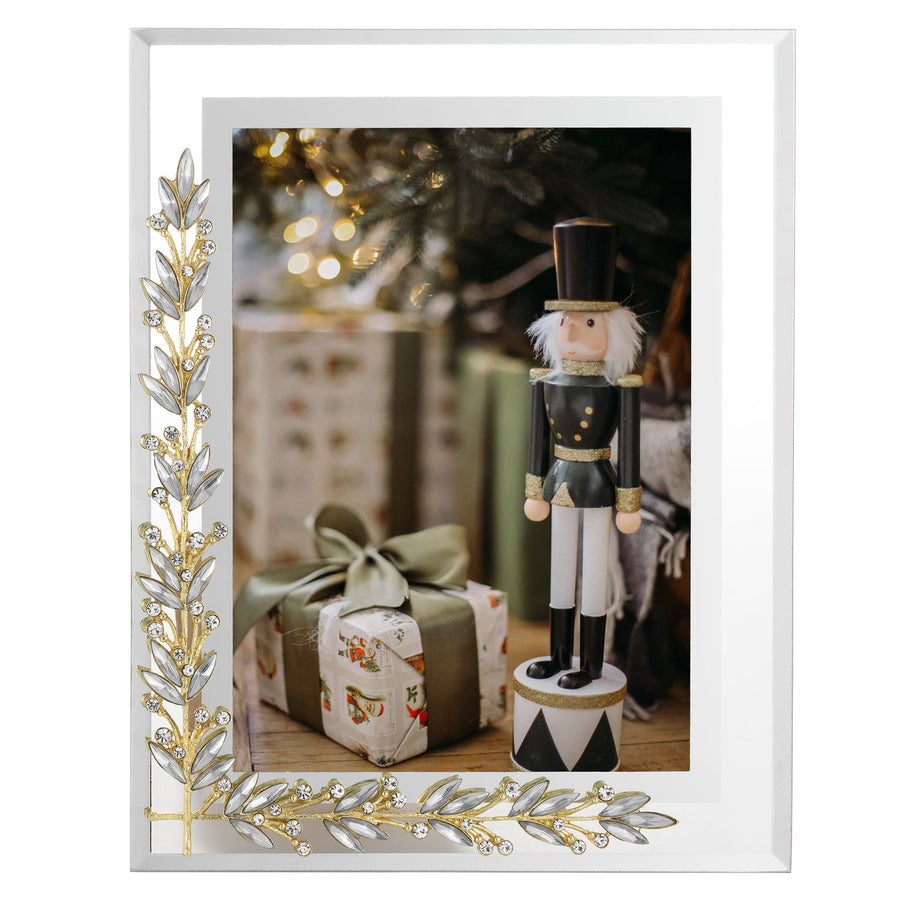An image of Olivia Riegel Gold & Silver Laurel Frame