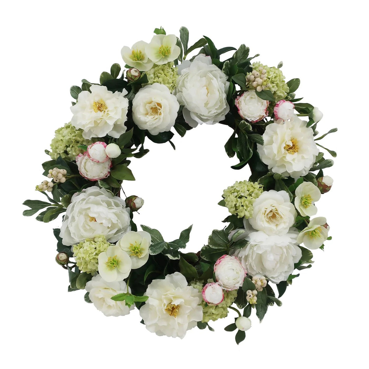 Winward Peony and Camellia Wreath