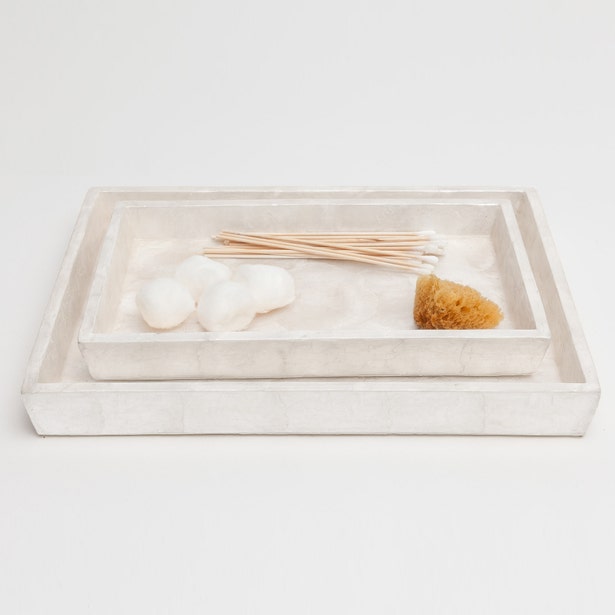 Pigeon and Poodle Andria Trays Set of 2
