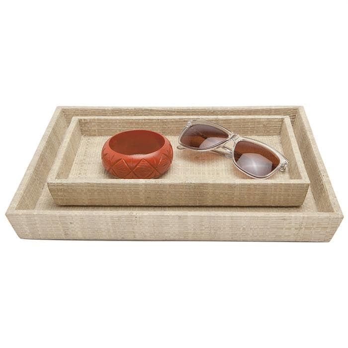 Pigeon and Poodle Ghent Tray Set of 2