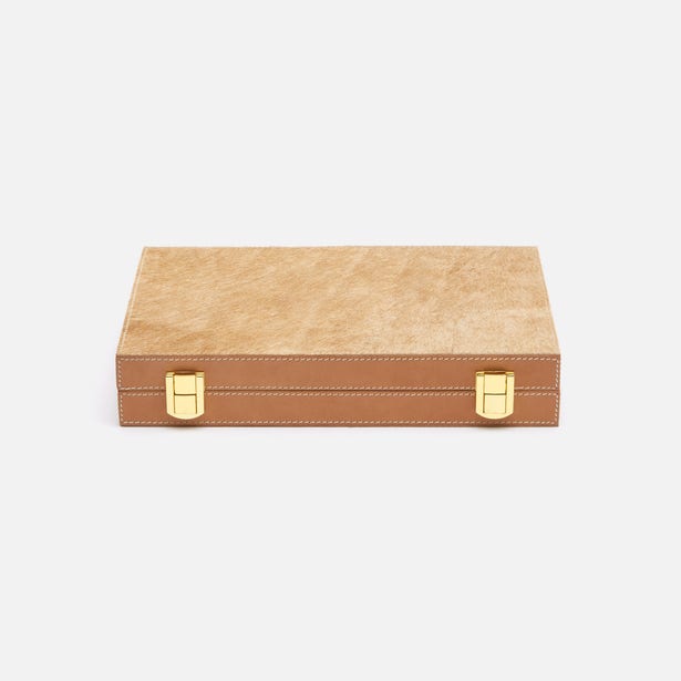 An image of Pigeon and Poodle Grantham Backgammon Set