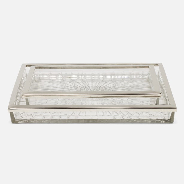 Pigeon and Poodle Argos Trays Set of 2