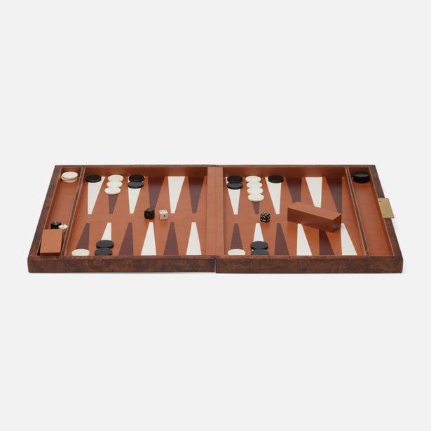 An image of Pigeon and Poodle Windsor Backgammon Game Set