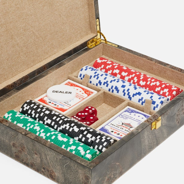 An image of Pigeon and Poodle Windsor Poker Game Set