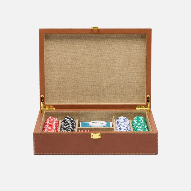 An image of Pigeon and Poodle Grantham Poker Game Set