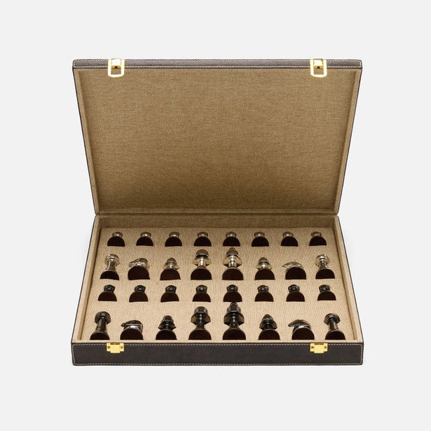 An image of Pigeon and Poodle Grantham Chess Game Set