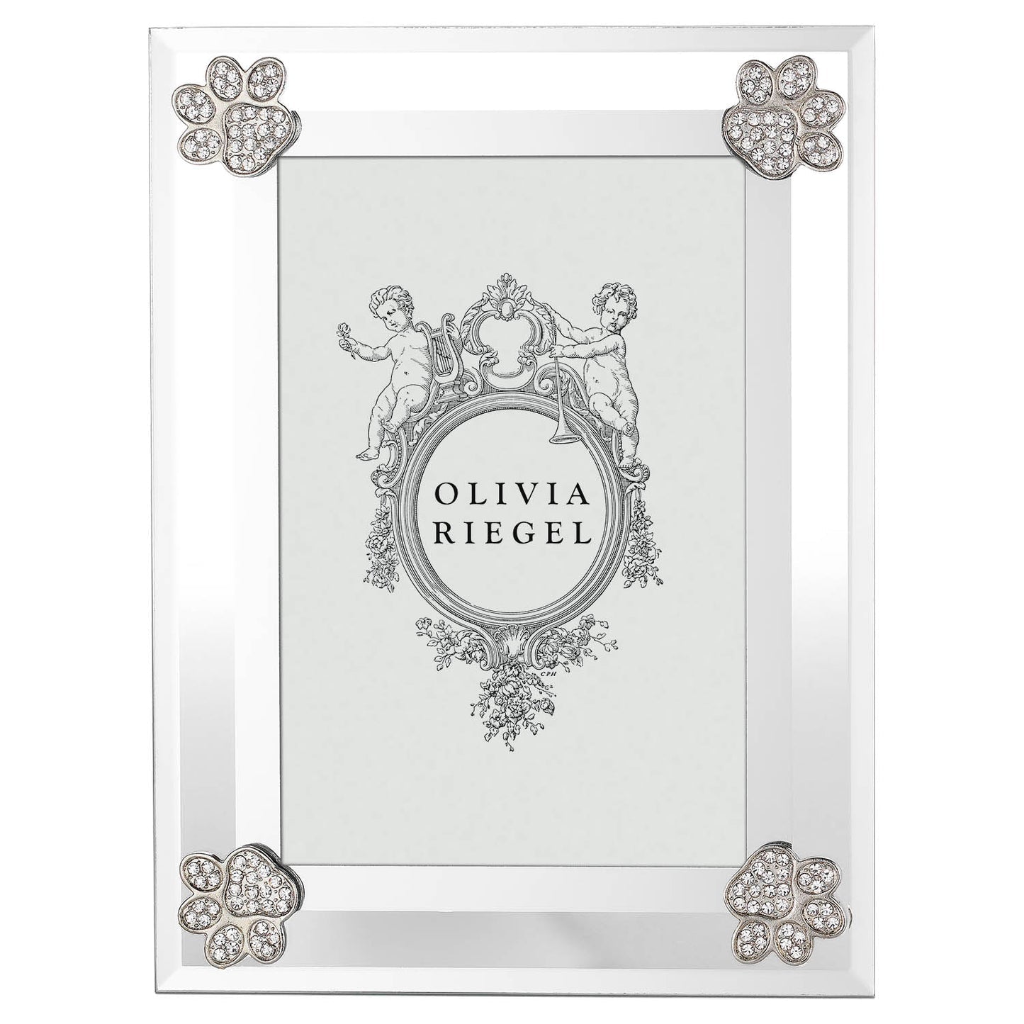 Olivia Riegel Paw Print 5" x 7" Picture Frame