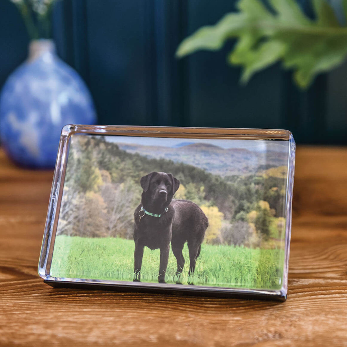 An image of Simon Pearce Woodbury Horizontal Photo Block